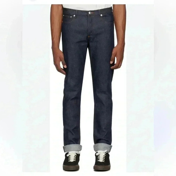 Men's Classic Blue Jeans - Picture 1 of 13